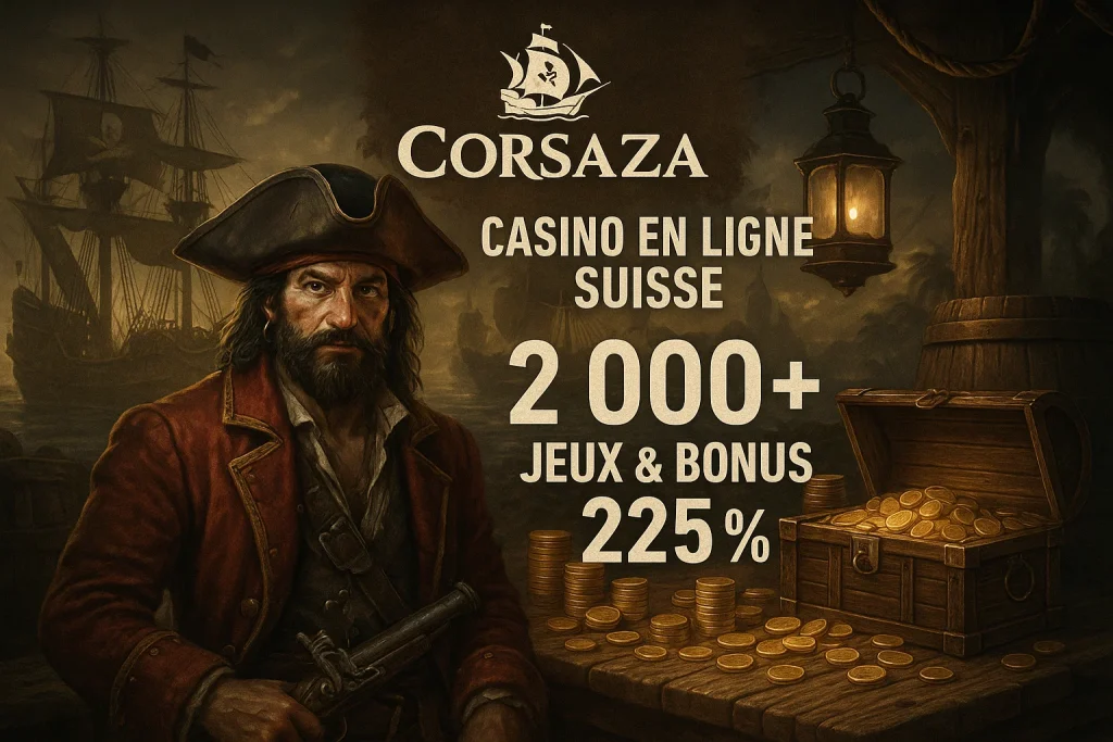 Corsaza casino en ligne en Suisse